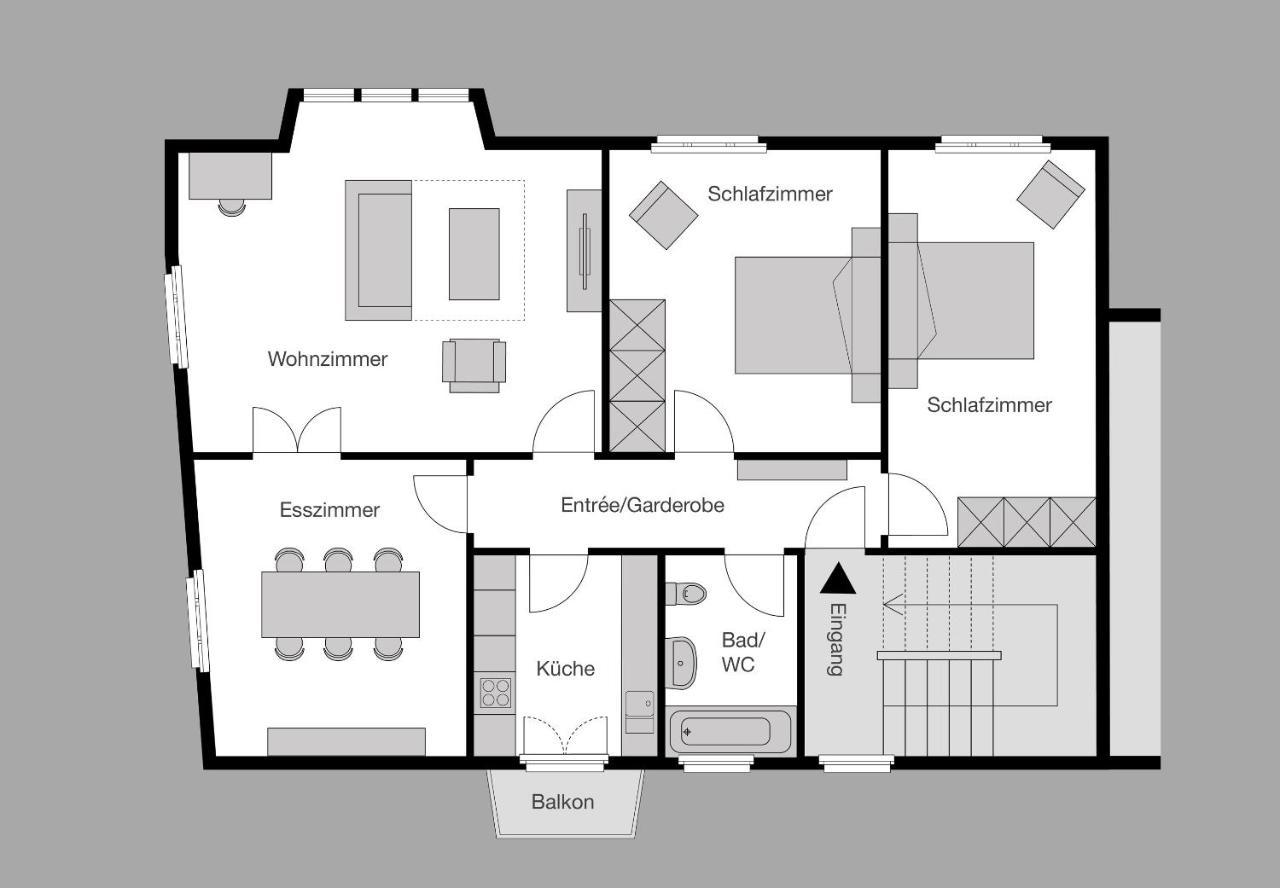 City Stay Furnished Apartments - Fasenstaubstrasse Schaffhausen Exterior photo